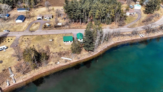 10439 W County Highway D, Exeland, WI 54835 - aerial view featuring a water view