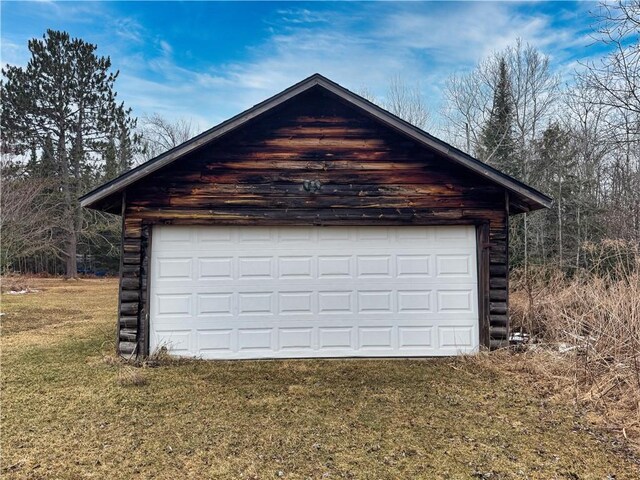 3168 W Howard St, Winter, WI 54896 - view of garage