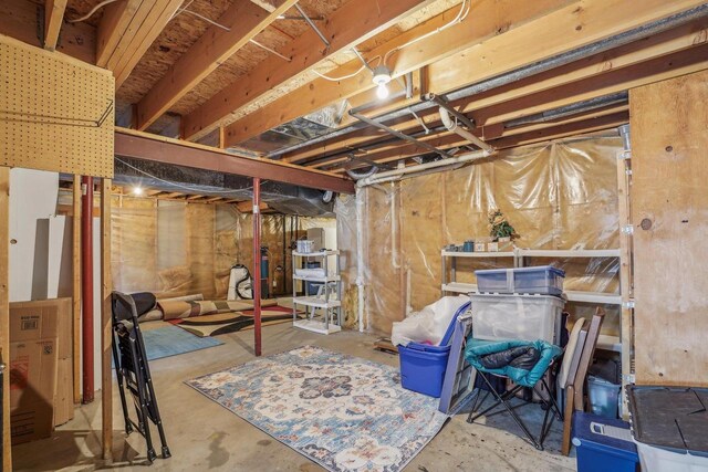 7817 Brule St, Madison, WI 53717 - view of unfinished basement