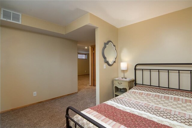318 Meadow Lark Ln, Osceola, WI 54020 - bedroom with visible vents, baseboards, and carpet