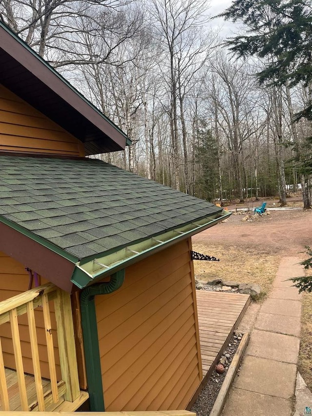 27200 N Maple Hill Rd, Washburn, WI 54891 - view of property exterior with roof with shingles