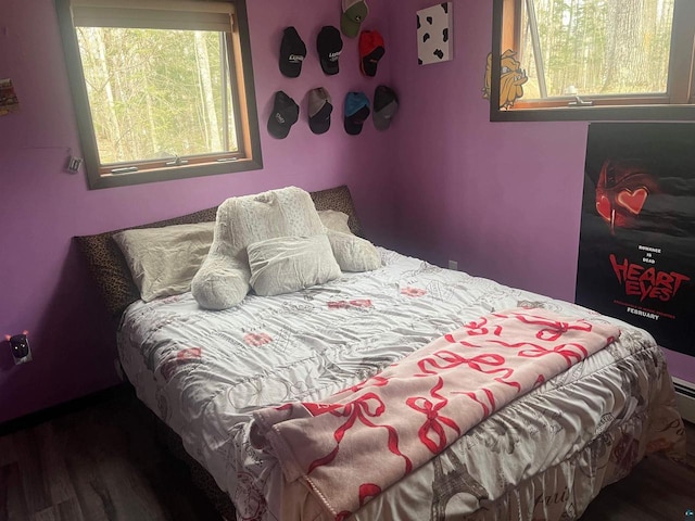 27200 N Maple Hill Rd, Washburn, WI 54891 - bedroom with wood finished floors