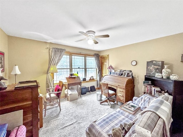 10244 124th St, Chippewa Falls, WI 54729 - bedroom featuring a ceiling fan and carpet