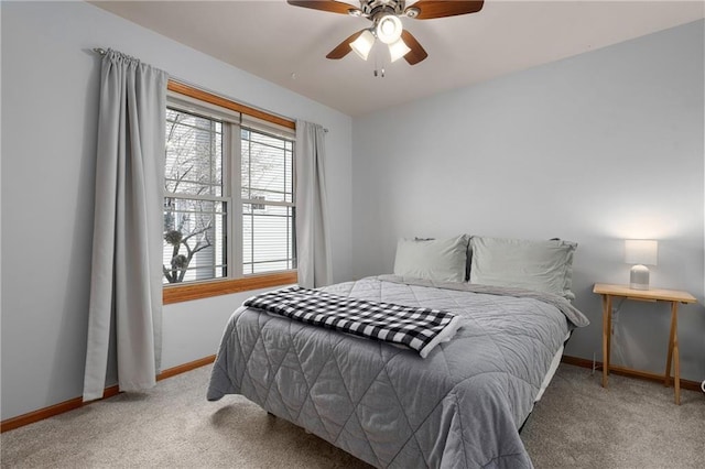 3943 Mill Run Rd, Eau Claire, WI 54703 - bedroom with carpet and ceiling fan