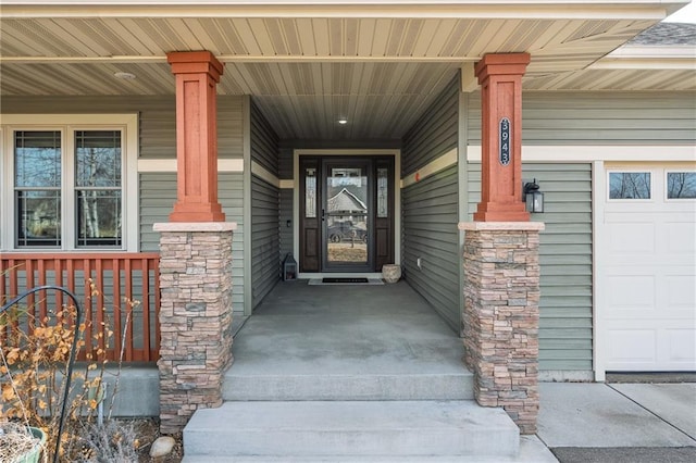 3943 Mill Run Rd, Eau Claire, WI 54703 - view of exterior entry featuring a porch