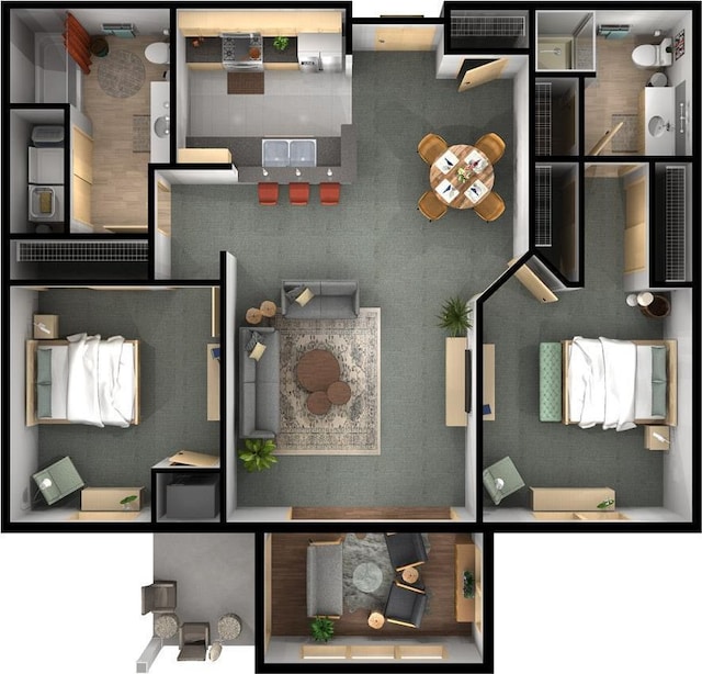 view of layout