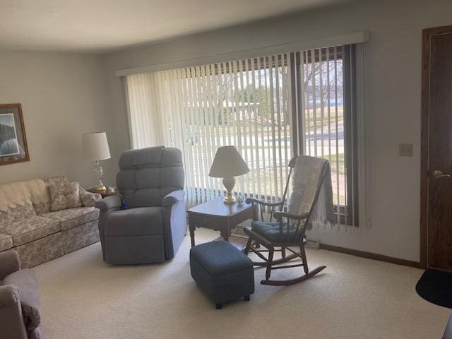 interior space with a wealth of natural light and baseboards