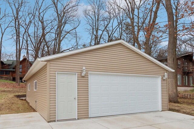 W9160 Ripley Rd, Cambridge, WI 53523 - view of detached garage