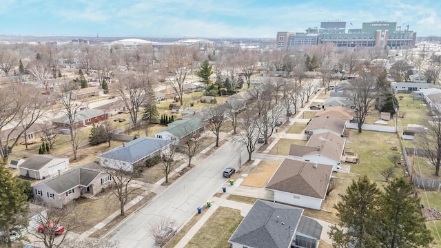 1501 Walls St, Green Bay, WI 54304 - aerial view of residential area