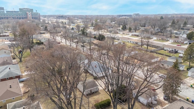 1501 Walls St, Green Bay, WI 54304 - aerial view of property and surrounding area featuring nearby suburban area