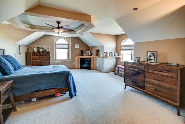 446 County Road Bb, Marshall, WI 53559 - carpeted bedroom with multiple windows and a ceiling fan