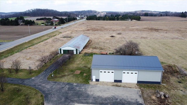 446 County Road Bb, Marshall, WI 53559 - drone / aerial view featuring a rural view