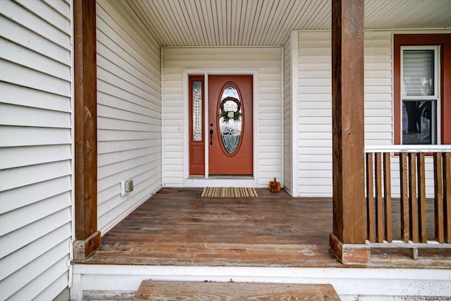 446 County Road Bb, Marshall, WI 53559 - property entrance featuring a porch