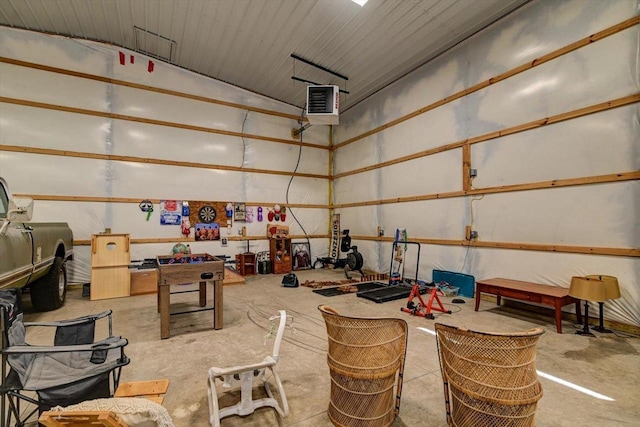 446 County Road Bb, Marshall, WI 53559 - interior space featuring a garage door opener