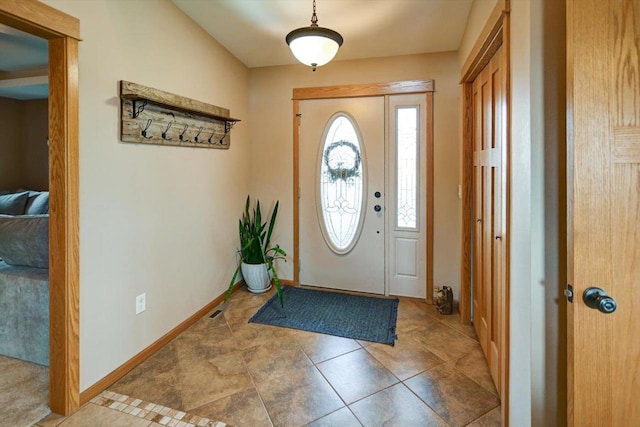 446 County Road Bb, Marshall, WI 53559 - foyer entrance featuring baseboards