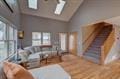 1359 Dianne Ave, Belleville, WI 53508 - sunken living room with high vaulted ceiling