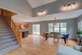 1359 Dianne Ave, Belleville, WI 53508 - living room featuring plenty of natural light and stairway