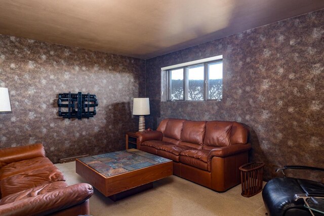 2136 White Swan Dr, Oshkosh, WI 54901 - living area featuring carpet floors