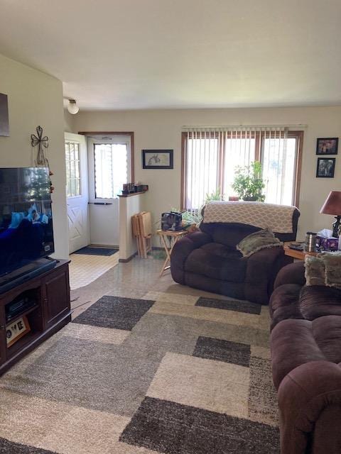 view of living room