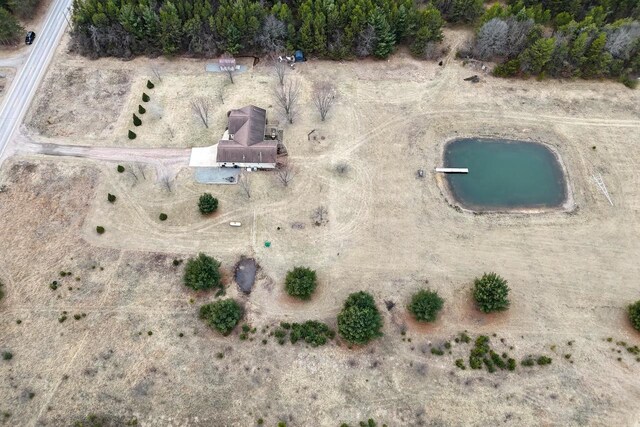 9521 County Road Ww, Wisconsin Rapids, WI 54494 - bird's eye view with a rural view