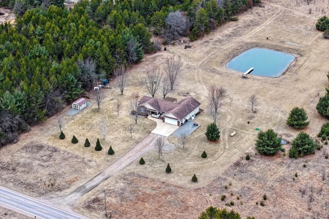 9521 County Road Ww, Wisconsin Rapids, WI 54494 - birds eye view of property
