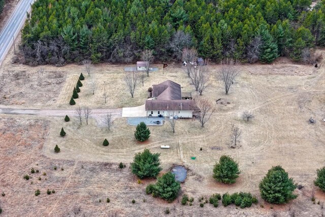 9521 County Road Ww, Wisconsin Rapids, WI 54494 - bird's eye view