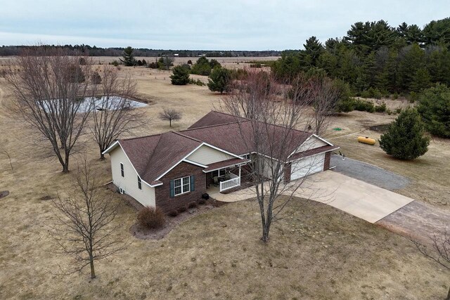 9521 County Road Ww, Wisconsin Rapids, WI 54494 - birds eye view of property