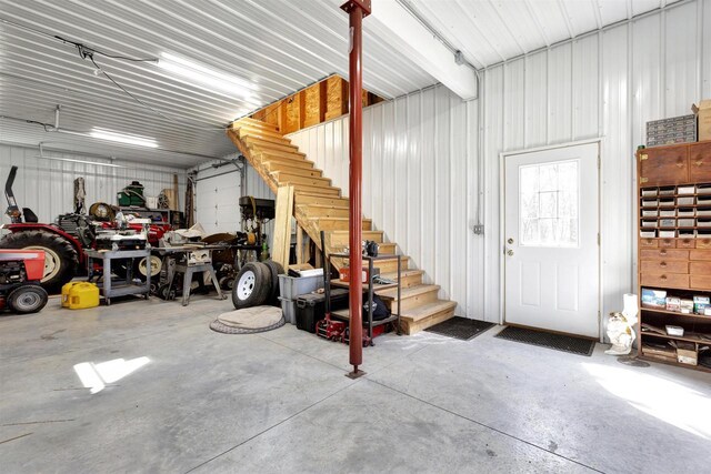 1545 County Rd I, Oshkosh, WI 54902 - view of garage