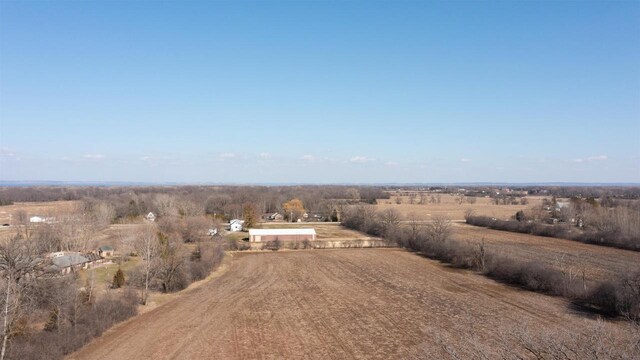 1545 County Rd I, Oshkosh, WI 54902 - birds eye view of property featuring a rural view