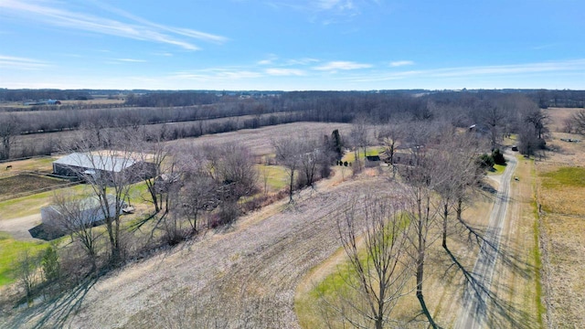 1545 County Rd I, Oshkosh, WI 54902 - birds eye view of property featuring a rural view