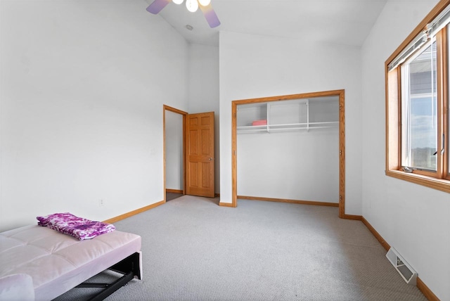 1495 Cattail Ln, Fond Du Lac, WI 54937 - bedroom featuring visible vents, light colored carpet, and baseboards