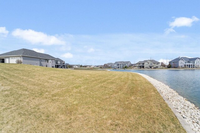 1495 Cattail Ln, Fond Du Lac, WI 54937 - view of water feature with a residential view
