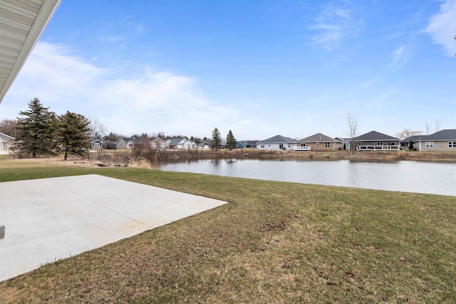 5096 N Milkweed Trl, Appleton, WI 54913 - view of yard with a water view and a residential view