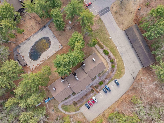 drone / aerial view