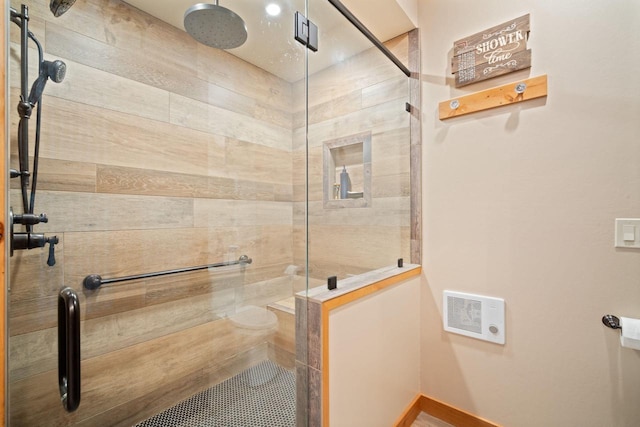 1979 9th Ave, Friendship, WI 53934 - full bath featuring visible vents and a tile shower