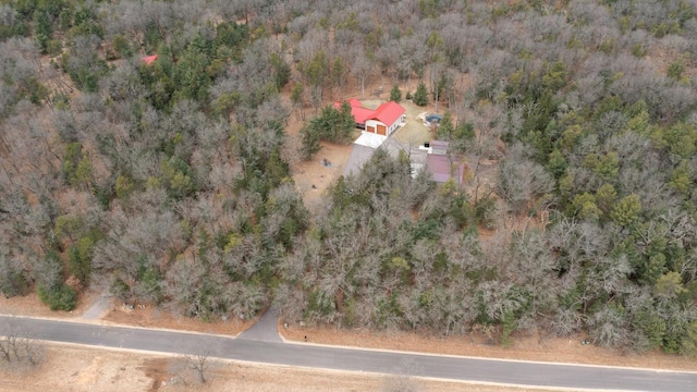 1979 9th Ave, Friendship, WI 53934 - aerial view featuring a wooded view