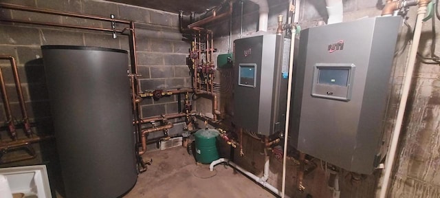 140 E Ave, Iron Ridge, WI 53035 - utilities with gas water heater and electric panel