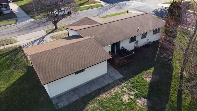603 Mansion St, Mauston, WI 53948 - birds eye view of property