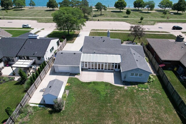 7744 2nd Ave, Kenosha, WI 53143 - bird's eye view with a water view