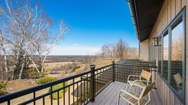 N30732 Square Bluff Rd, Blair, WI 54616 - view of balcony