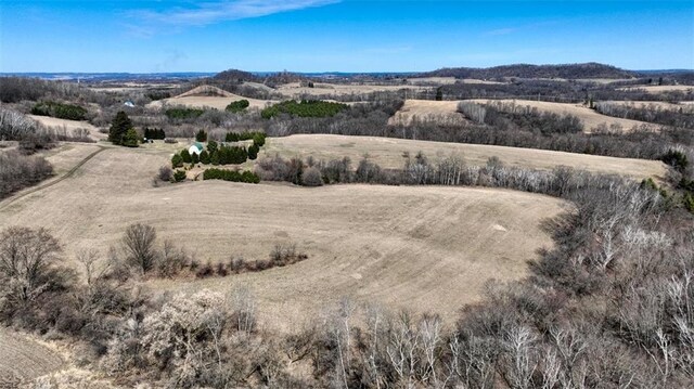 N30732 Square Bluff Rd, Blair, WI 54616 - drone / aerial view with a rural view