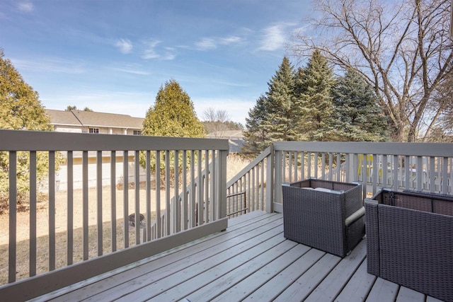 view of deck