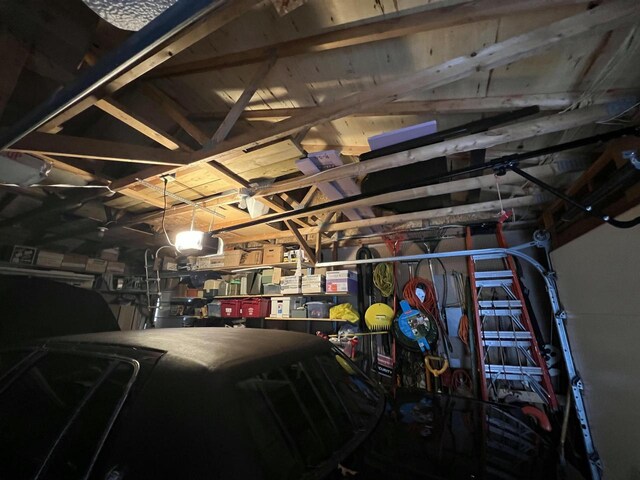 1487 Gunlock Shores Ln, Minocqua, WI 54548 - view of garage