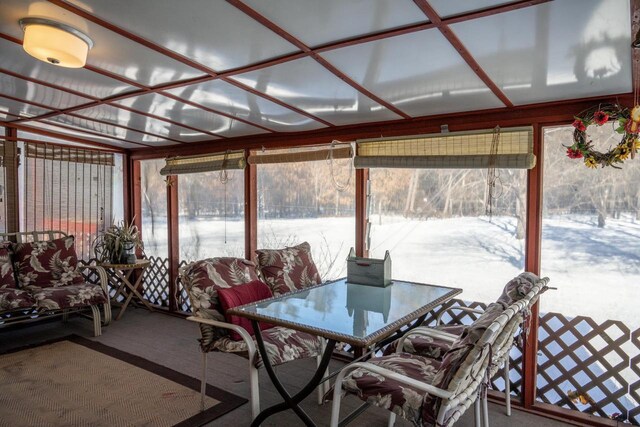 W5384 25th St, Necedah, WI 54646 - view of sunroom