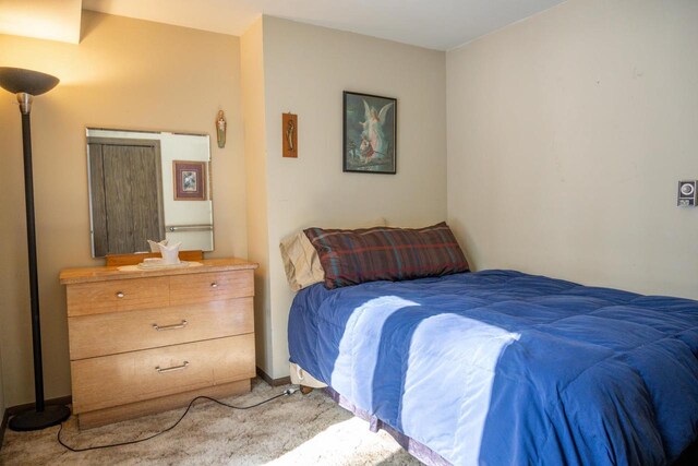 W5384 25th St, Necedah, WI 54646 - bedroom featuring light carpet and baseboards