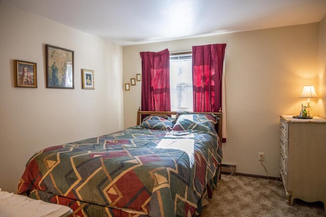 W5384 25th St, Necedah, WI 54646 - carpeted bedroom with baseboards