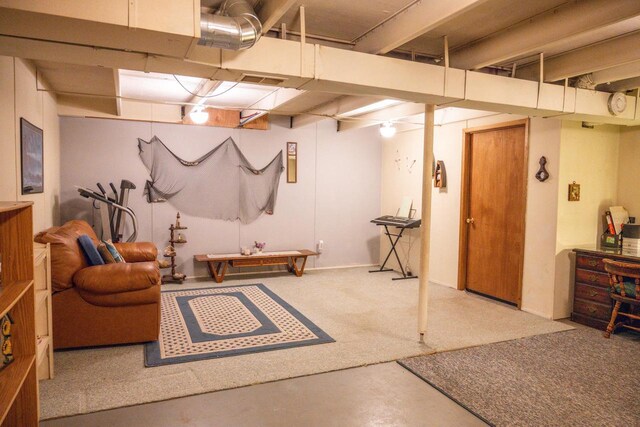 W5384 25th St, Necedah, WI 54646 - view of finished basement