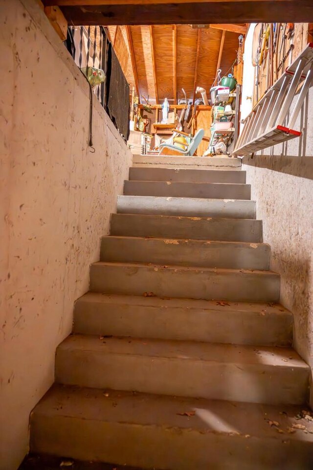 W5384 25th St, Necedah, WI 54646 - view of stairway