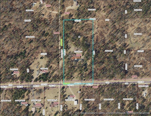 W5384 25th St, Necedah, WI 54646 - map