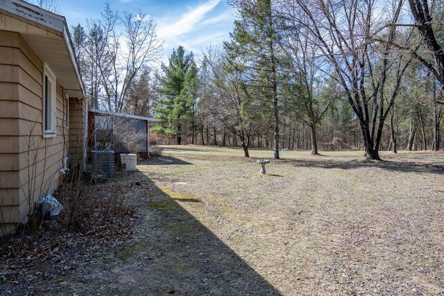 W5384 25th St, Necedah, WI 54646 - view of yard with cooling unit